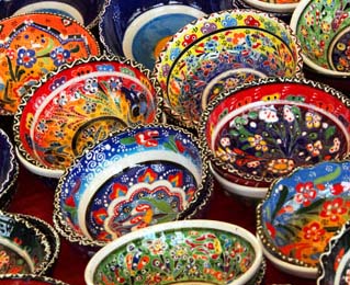 Colorful Turkish Bowls