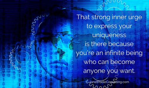 You have a strong inner urge to express ourselves